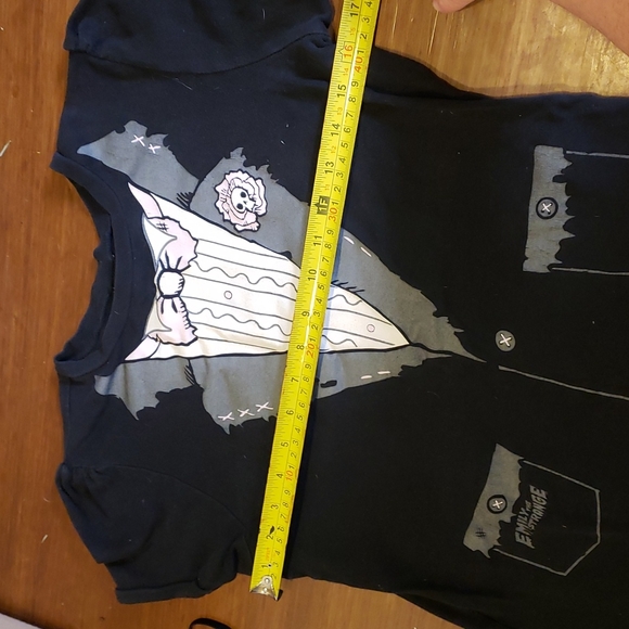 Vintage Emily The Strange Tuxedo top - Picture 4 of 6